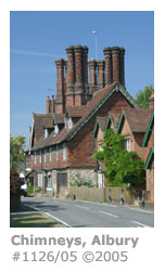 Albury Estate houses chimneys