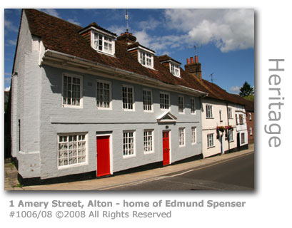Edmund Spenser's house in Alton, Hampshire