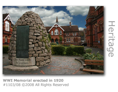 First World War Memorial, High Street, Alton, Hampshire