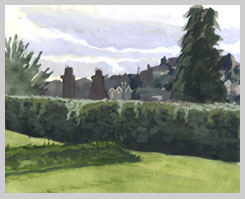 Guildford Castle Gardens by Annes Stevens
