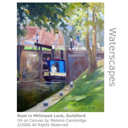 Millmead Lock by Melanie Cambridge