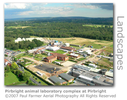 Animal laboratory at Pirbright