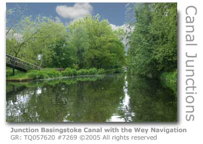 JUNCTION WITH BASINGSTOKE CANAL