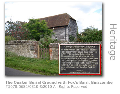 The Quaker's Burial Ground, Binscombe, Farncombe, Surrey