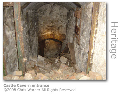 Castle Cavern entrance by Chris Warner