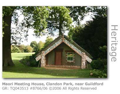 Maori Meeting House, Clandon Park