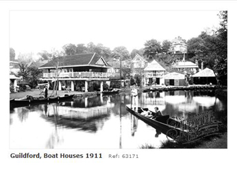 Boathouse at Guildford 1934