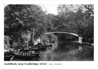 Millbrook new footbridge 1934