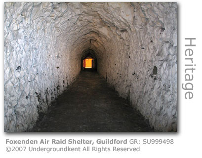 Foxenden Air Raid Shelter, Guildford