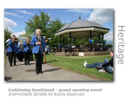 Godalming Bandstand grand opening