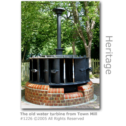 Town Mill water turbine