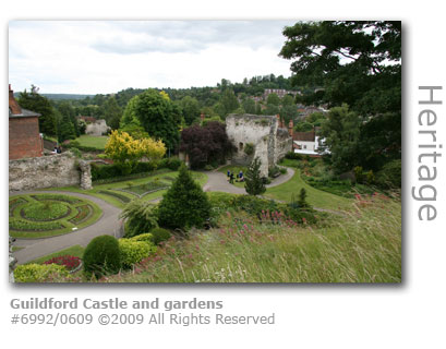 Guildford Castle and gardens, Surrey