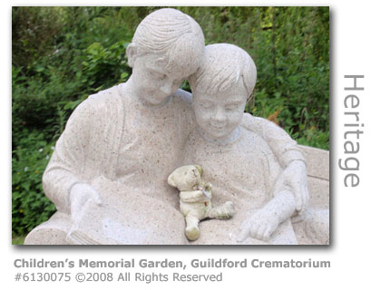 Children's Memorial gardens, Guildford Crematorium