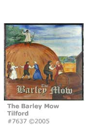 BARLEY MOW PUB SIGN