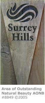 SURREY HILLS SIGN