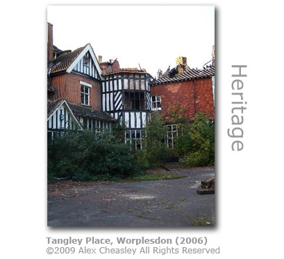 Tangley Place, worplesdon. Picture by Alex Cheasley 2006