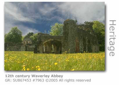 12TH CENTURY WAVERLEY ABBEY