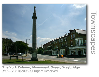 The York Column, Weybridge, Surrey
